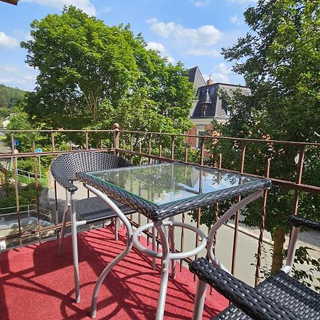Pension Weisse Rose, Parkplatz, Fruehstueck, Wlan, Zentral Bad Elster Kültér fotó